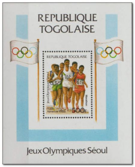 Togo 1988 Olympic Games - Seoul ms.jpg