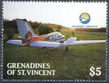Grenadines of St Vincent 1988 Mustique Airways d.jpg