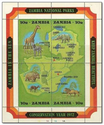 Zambia 1972 National Parks ms.jpg