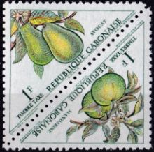 Gabon 1962 Postage Due - Fruits 1F.jpg