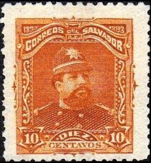 El Salvador 1893 Definitives - General Carlos Ezeta 10c.jpg