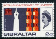 Gibraltar 1966 UNESCO Anniversary a.jpg