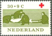 Netherlands 1963 Red Cross 30c+9c.jpg