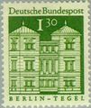 Germany-West 1966 - 1969 Definitives - Historic Building 1M30.jpg