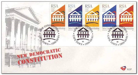 South Africa 1996 Democratic Constitution fdc.jpg