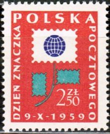 Poland 1959 Stamp Day 2zl50.jpg