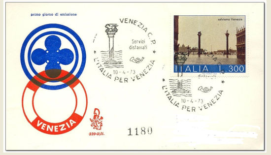 Italy 1973 Save Venice 3fdc.jpg
