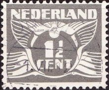 Netherlands 1926 - 1935 Definitives - Flying Dove - Watermarked d.jpg