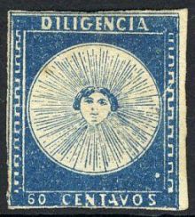 Uruguay 1856 Definitives - Diligencia (type 1) 60c.jpg