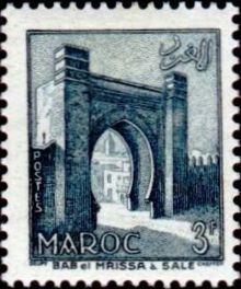 French Morocco 1955 Definitives - Local Motives 3f.jpg