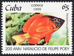 Cuba 1999 Bicentenary of the Birth of Felipe Poey a 65.jpg