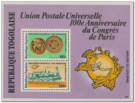 Togo 1978 Centenary of U.P.U. Congress ms.jpg