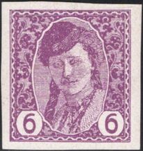 Bosnia and Herzegovina 1913 Newspaper Stamps 6hF.jpg