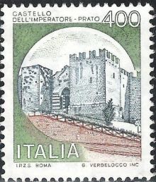 Italy 1980 Definitives - Castles 400L.jpg