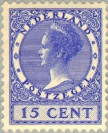 Netherlands 1924 - 1926 Definitives - Queen Wilhelmina - No Watermark g.jpg