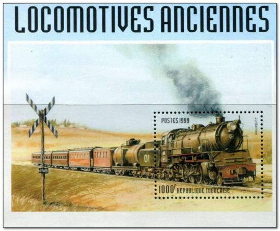 Togo 1999 Old Steam Locomotives ms.jpg