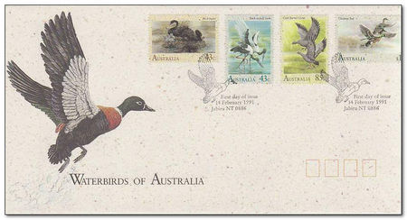 Australia 1991 Water Birds fdc.jpg
