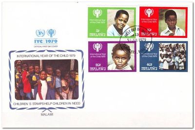 Malawi 1979 International Year of the Child fdc.jpg