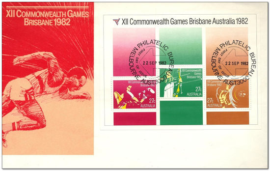 Australia 1982 Commonwealth Games - Brisbane fdc.jpg