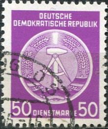 Germany-DDR 1954 Official Stamps 50pf.jpg
