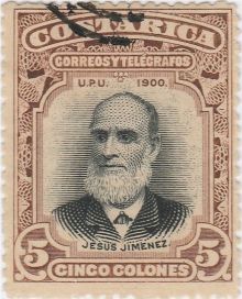 Costa Rica 1901 - 1903 Local Motives & Famous People 5Col.jpg