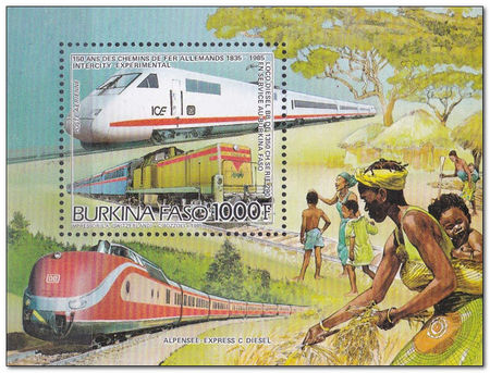 Burkina Faso 1986 Railway Construction ms.jpg