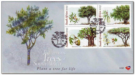 South Africa 1998 Native Trees fdc.jpg