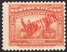 Newfoundland 1897 The 400th Anniversary of the Discovery of Newfoundland S8c.jpg
