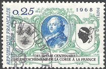 France 1968 Union of Corsica and France 25c.jpg