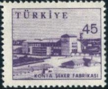 Turkey 1959 - 1960 Definitives - Industry and Technology 45k.jpg