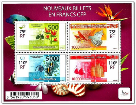 New Caledonia 2014 New Banknotes ms.jpg