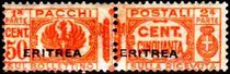 Eritrea 1927 Parcel Post Stamps of Italy - New Type - Overprinted "ERITREA" d.jpg