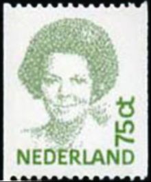Netherlands 1991 - 2001 Queen Beatrix Definitives - Type Inversie 75ctC.jpg