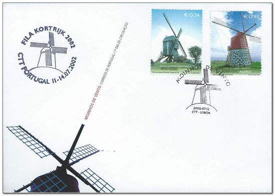 Azores 2002 Windmills fdc.jpg