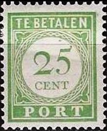 Curaçao 1915 Postage Dues 25c.jpg