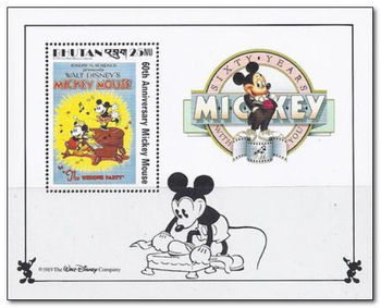 Bhutan 1989 Micky Mouse 60th Anniversary 11ms.jpg