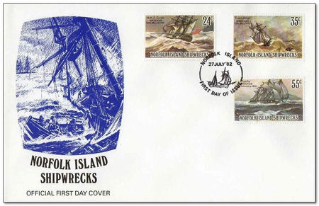 Norfolk Island 1982 Shipwrecks fdc.jpg