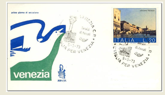 Italy 1973 Save Venice 2fdc.jpg
