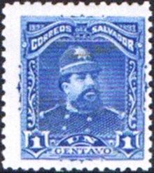 El Salvador 1893 Definitives - General Carlos Ezeta 1c.jpg