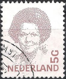 Netherlands 1991 - 2001 Queen Beatrix Definitives - Type Inversie 5G.jpg
