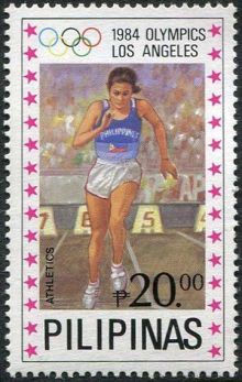 Philippines 1984 Summer Olympics, Los Angeles g.jpg