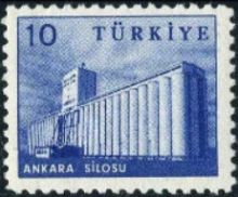 Turkey 1959 - 1960 Definitives - Industry and Technology 10k.jpg
