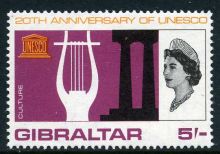 Gibraltar 1966 UNESCO Anniversary c.jpg