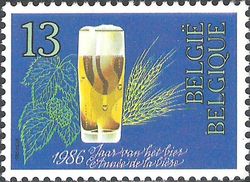 Belgium 1986 Year of the Belgian Beer 13F.jpg