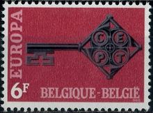 Belgium 1968 Europa 6F.jpg