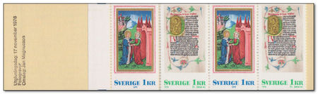 Sweden 1976 Medieval Book-painting 1bk.jpg