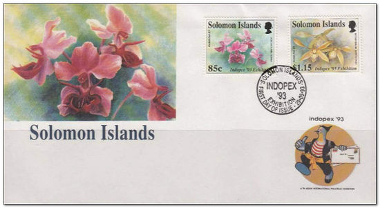 Solomon Islands 1993 Indopex 93 Stamp Exhibition fdc.jpg