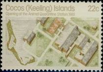 Cocos (Keeling) Islands 1981 Animal Quarantine Station Opening a.jpg
