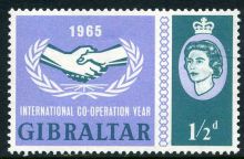 Gibraltar 1965 International Co operation Year a.jpg