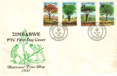 Zimbabwe 1981 Tree Day FDC.jpg